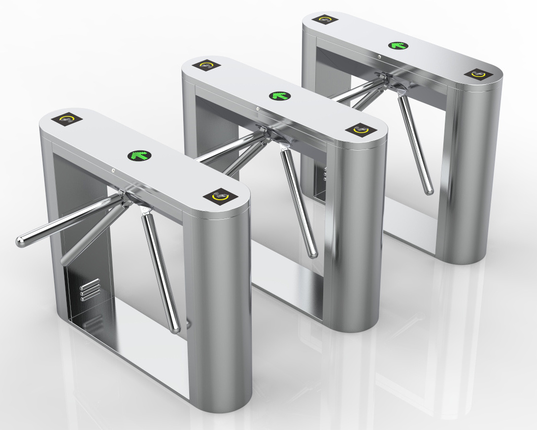 Malaysia Hot Selling Bridge style automatic folding arm access control tripod turnstile gate