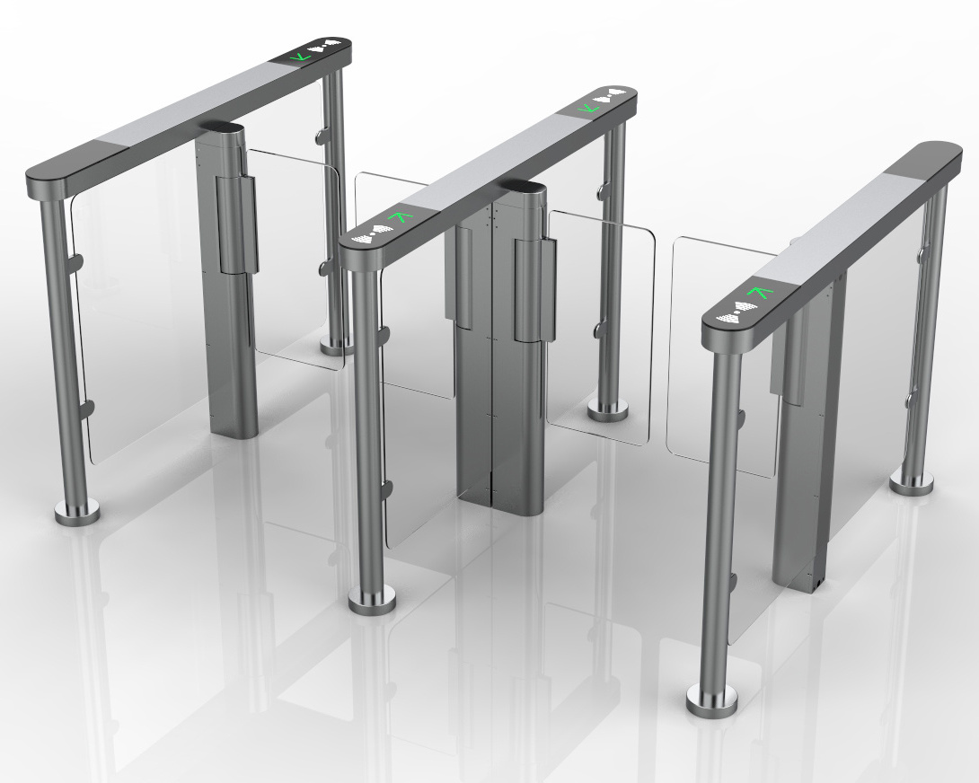 Speed Barrier Gate High Quality Swing Gate Turnstile Use In School Building