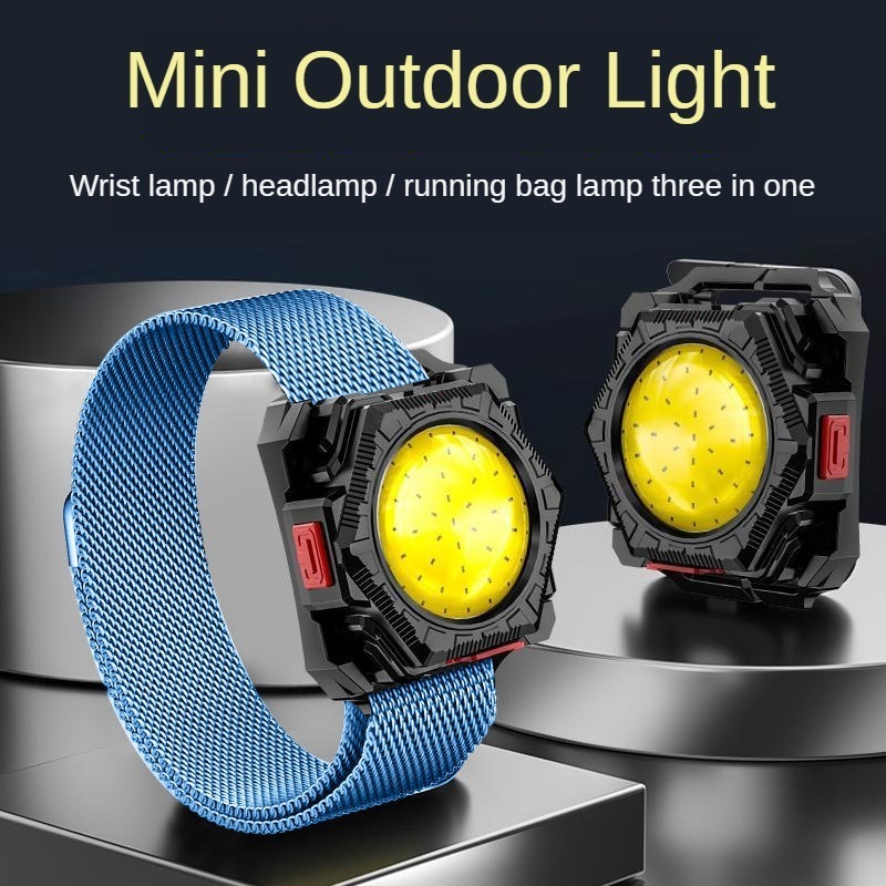 Outdoor Wrist Lights For Runners Led Belt Light Running Waist Pack Lamp Waterproof Usb Rechargeable Running Chest Light