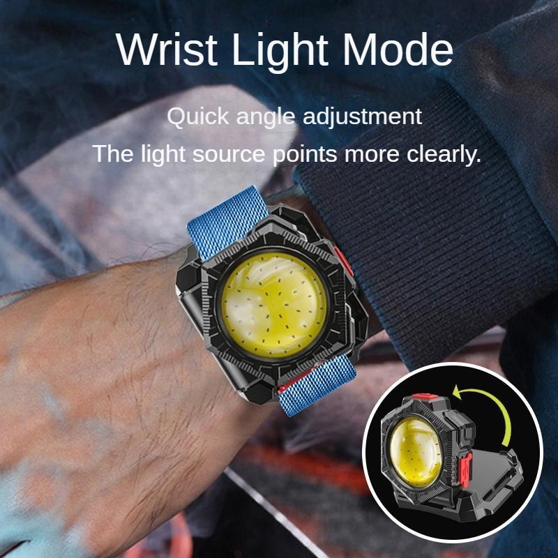 Outdoor Wrist Lights For Runners Led Belt Light Running Waist Pack Lamp Waterproof Usb Rechargeable Running Chest Light