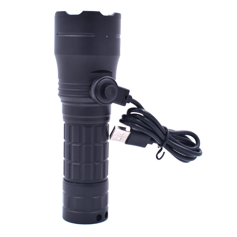 L2 diving flashlight, magnetic rechargeable strong light diving light, outdoor multi-function underwater lighting diving flashli