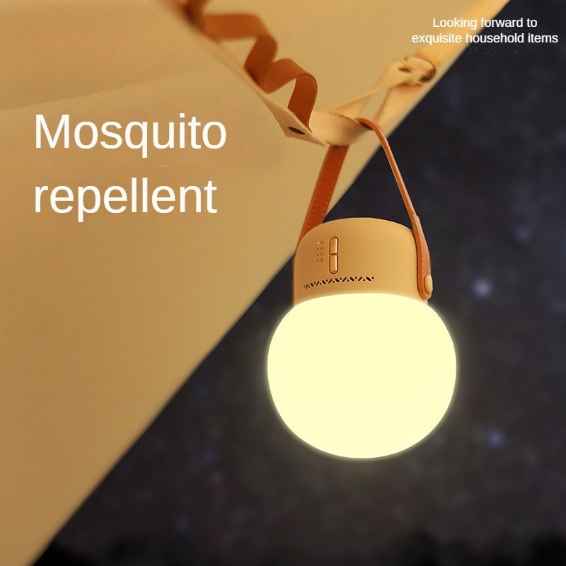 Customization Outdoor Camping Bug Zapper Mosquito Repellent Lamp LED Anti Mosquito Lamp USB Camping Lantern Hanging Tnet Light