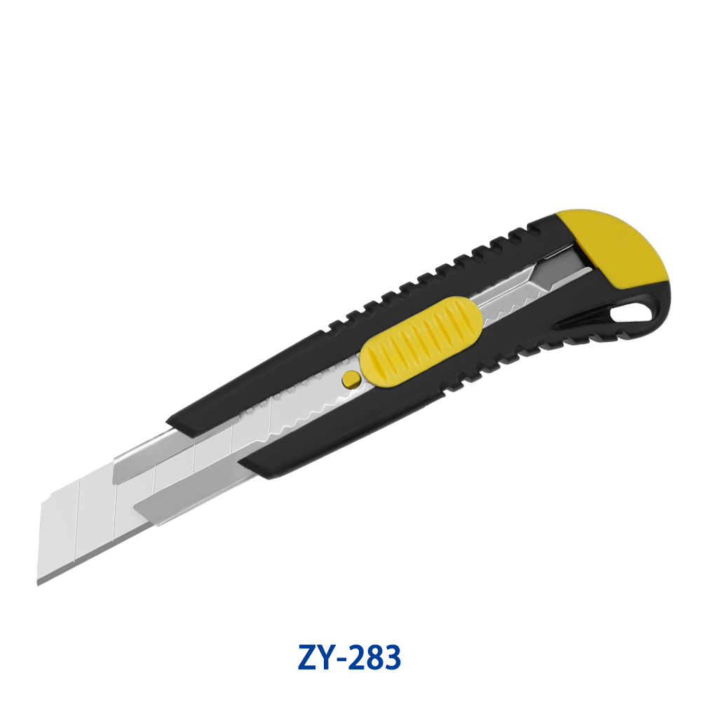 Heavy duty 25mm cutting knife box cutter utility knife for cutting vinyl floor-ing, roofing shingles and building materials