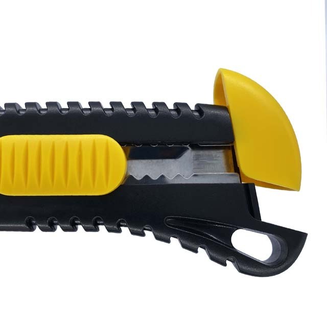 Heavy duty 25mm cutting knife box cutter utility knife for cutting vinyl floor-ing, roofing shingles and building materials