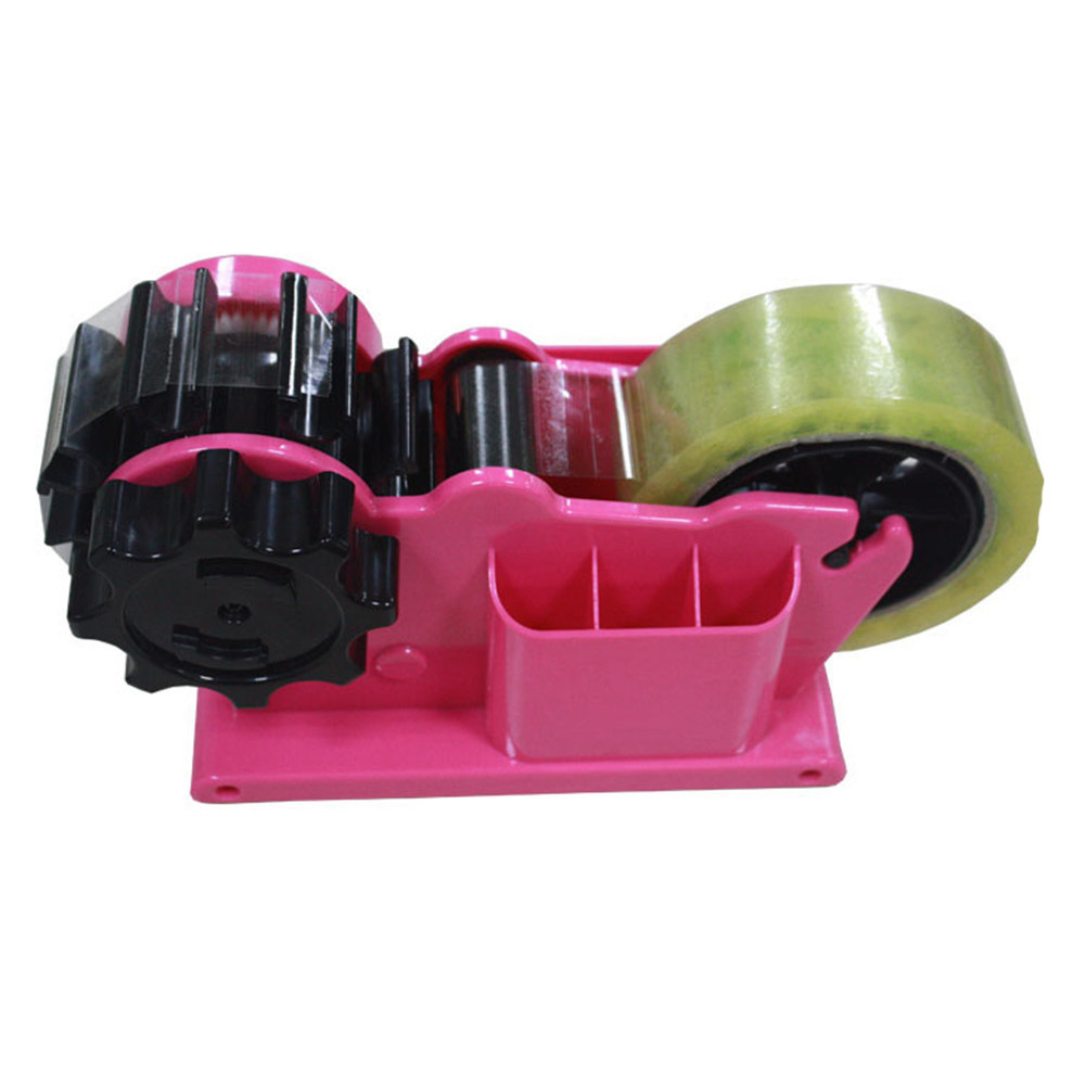 Desktop waterwheel packing tape gun dispenser water adhesive tape cutter with different colors available