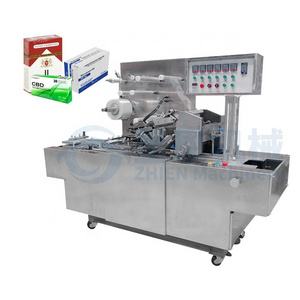 3D Overwrapping Shisha Box Daily Health Product Box Cellophane Wrapping Machine Plastic Packaging Machine