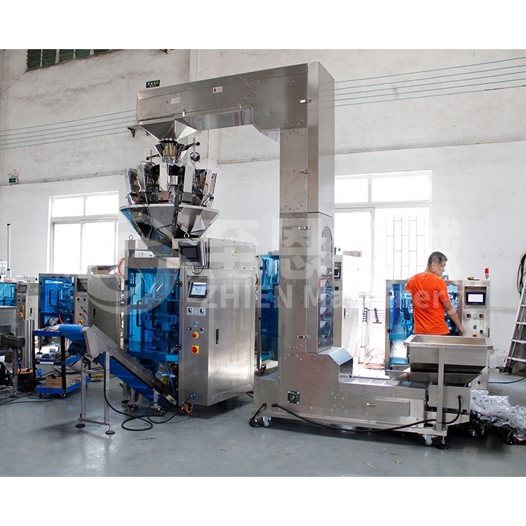 Automatic Vertical Packaging Machine Puffed Food Melon Seeds Granular Flake Packaging Machine