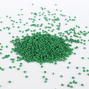 Virgin HDPE/PP ABS PET Color Plastic Green Masterbatch granules