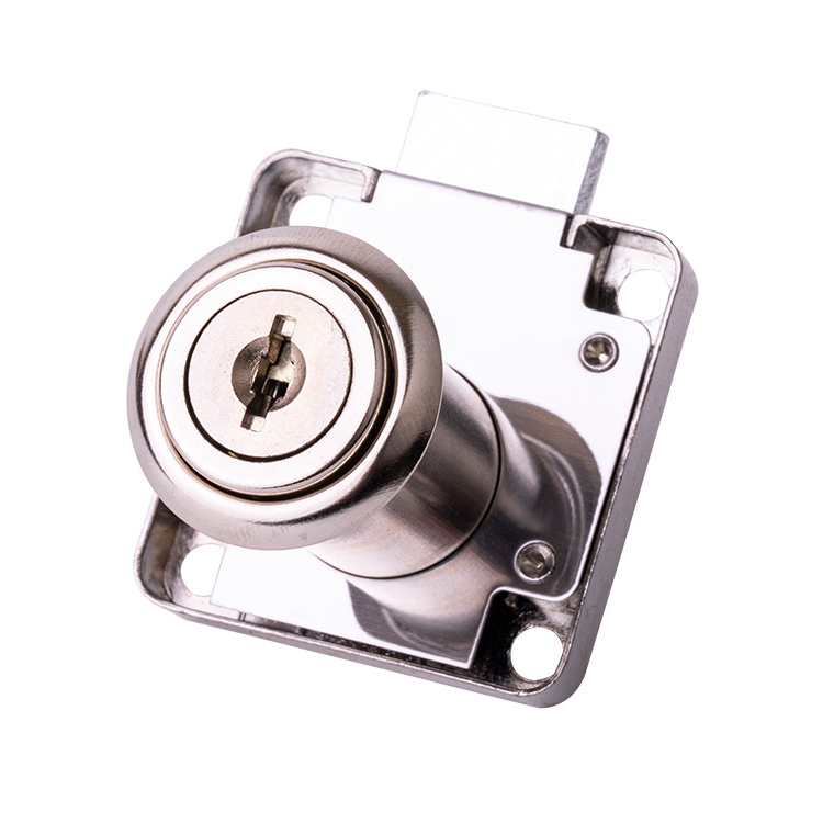 Factory Good Price Square Type Iron Zinc Alloy Office Desk Drawer Lock Furniture Cabinet Drawer Locks