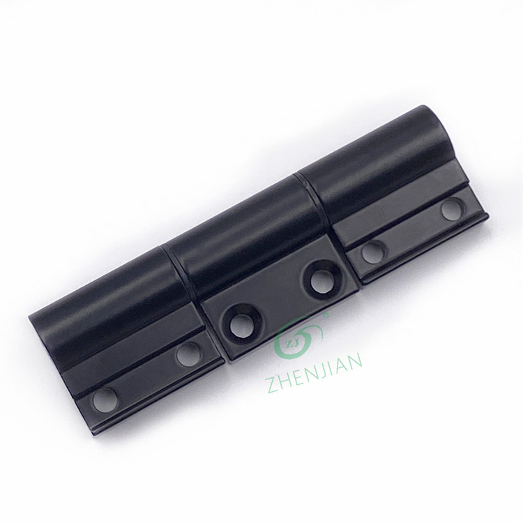 Furniture Accessories Black Door Hinge Aluminum Folding Door Lock Series Door and Window Hinges