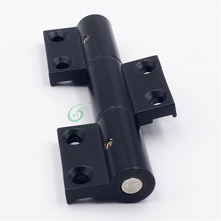 Furniture Accessories Black Door Hinge Aluminum Folding Door Lock Series Door and Window Hinges