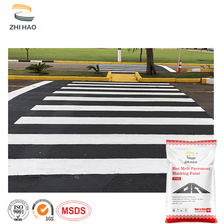 Titanium dioxide coating paint hot melt traffic paint thermoplastic road marking paint