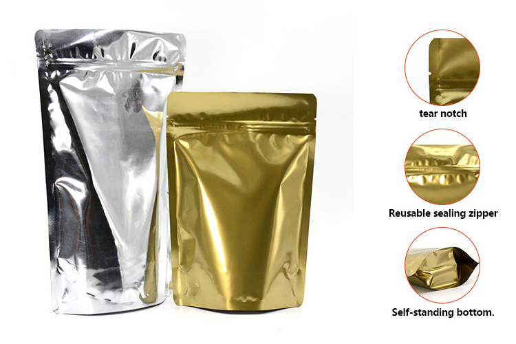 Foil food bags wholesale discount