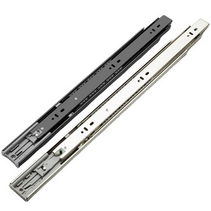 Soft Close Full Extension 14" locking drawer slides 45 mm mini ball bearing drawer slides