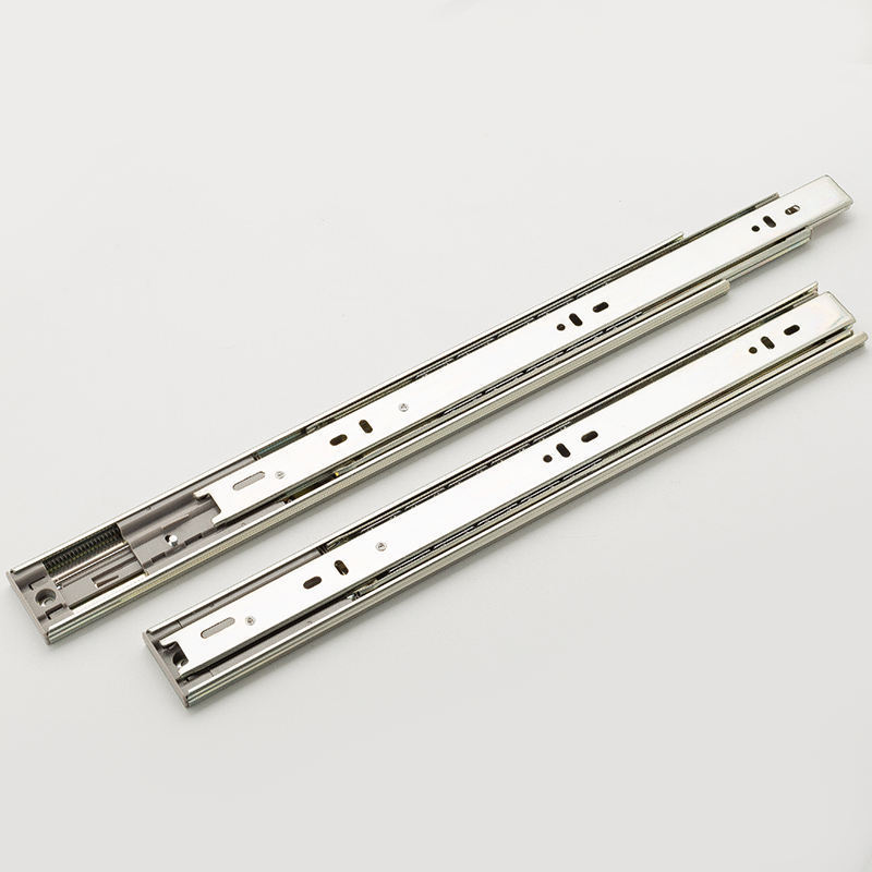 wholesale high quality slim drawer rail drawer slide 45 mm steel soft close telescopic channel