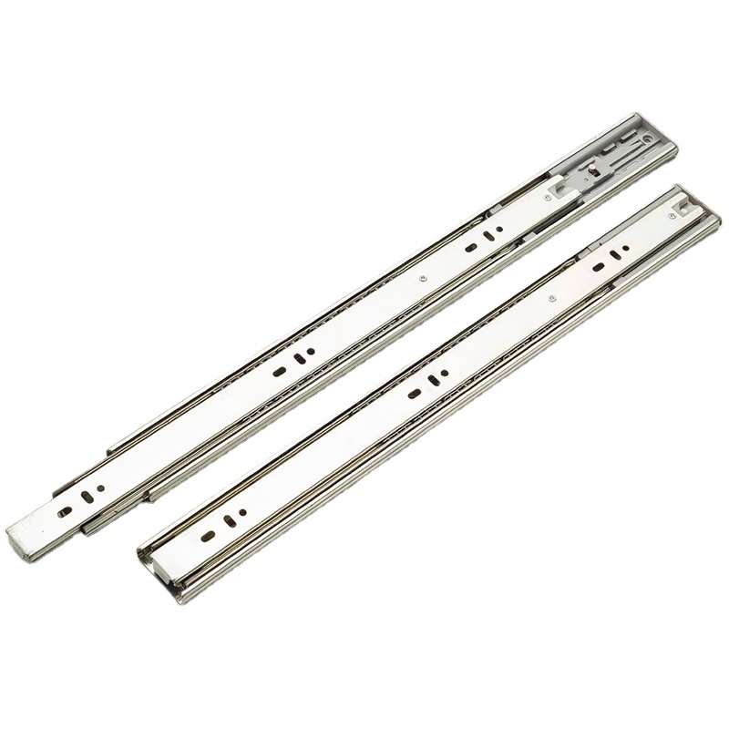 45mm Full Extension Under Mount Telescopic Channel Soft Close 30mm Drawer Slide For Furniture Drawer