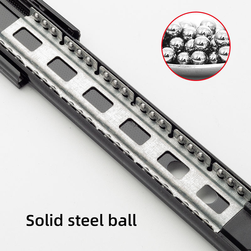 China drawer slides 42mm ball bearing rail 0.65 thickness slide drawer slide channel