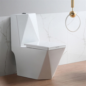 ZHONGYA Oem unique diamond design hotel bathroom toilet bowl floor mounted ceramic wc toilet