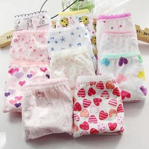 Baby girls underwear regular printed mixed pattern kids panties mixed colors kids underwear  12PCs/Lot 39204