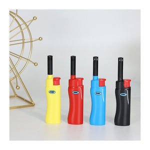 MK wholesale candle kitchen lighter jet flame electronic custom gas lighter barbecue grill mini bbq camping lighters