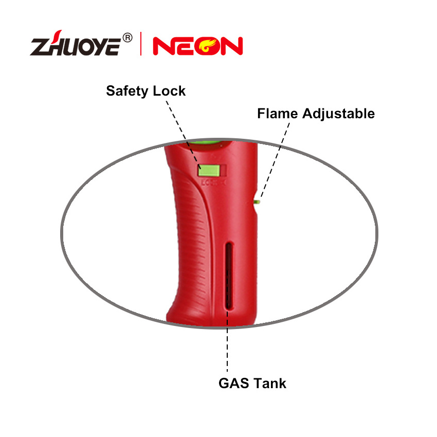 wholesale candle Kitchen Windproof barbecue Lighters Lockable custom fire Long gas Lighter GUN Electronic camping Bbq Lighter