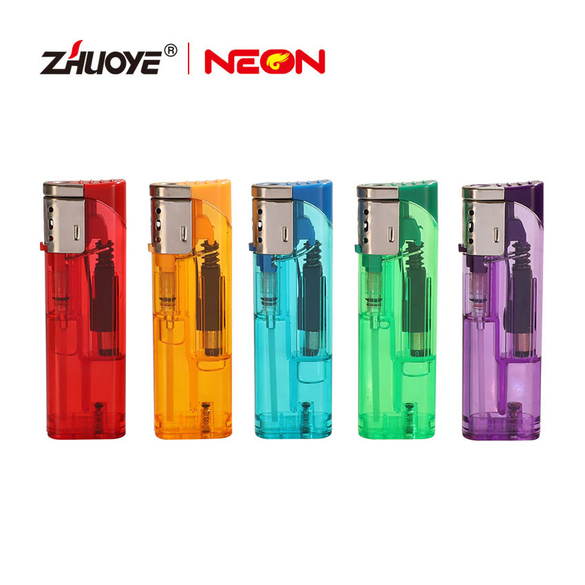 Hot Selling Windproof Refillable Gas Lighter Jet Flame Flint Lighter Cigarette Electric ISO Quality Guarrentee Gas Lighter Sea