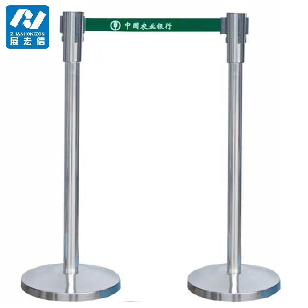 Factory Outlet functional bank queue belt barrier Shopping malls and hotel parking safety barrier