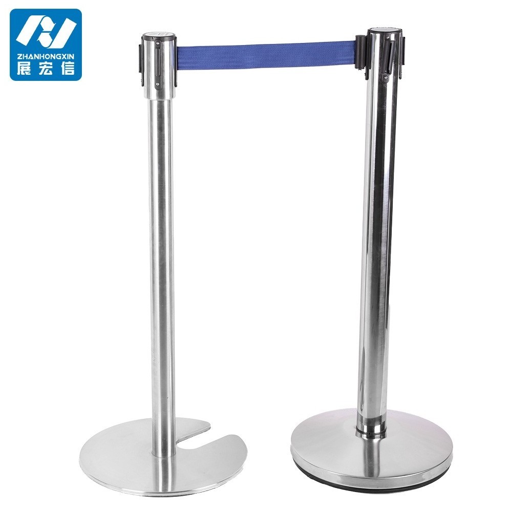 Factory Outlet functional bank queue belt barrier Shopping malls and hotel parking safety barrier