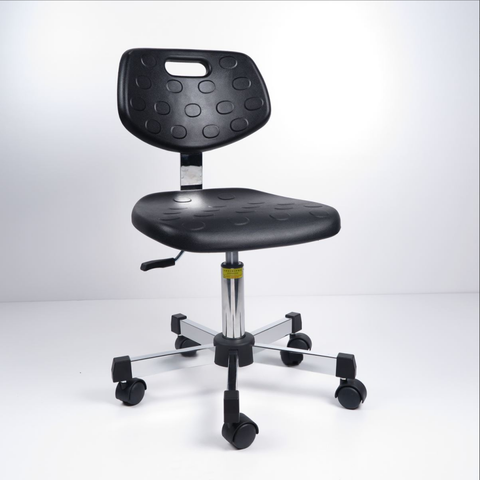 Laboratory Office Stools Pu adjustable rotary square laboratory chair stool