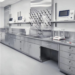 High Quality Chemical Laboratory Furniture Stainless Steel Working Table Lab Bench For University And Hospitals