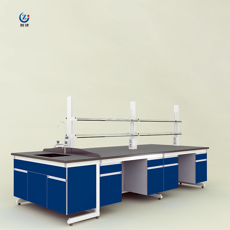 Customized C Frame Steel And Wood Structure Laboratory Furniture Equipment Dental Lab Furnitures Cleanroom Work Bench