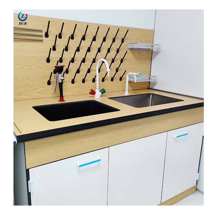 Laboratory furniture h-frame chemistry laboratory work bench desk