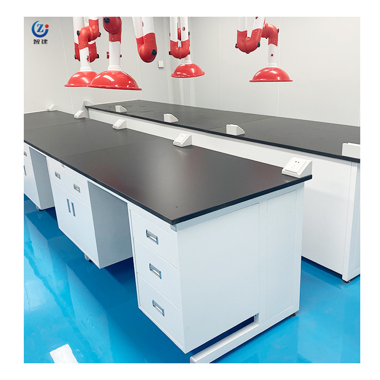 Laboratory furniture h-frame chemistry laboratory work bench desk