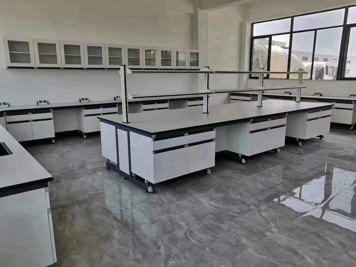 High Quality Chemical Laboratory Furniture Stainless Steel Working Table Lab Bench For University And Hospitals