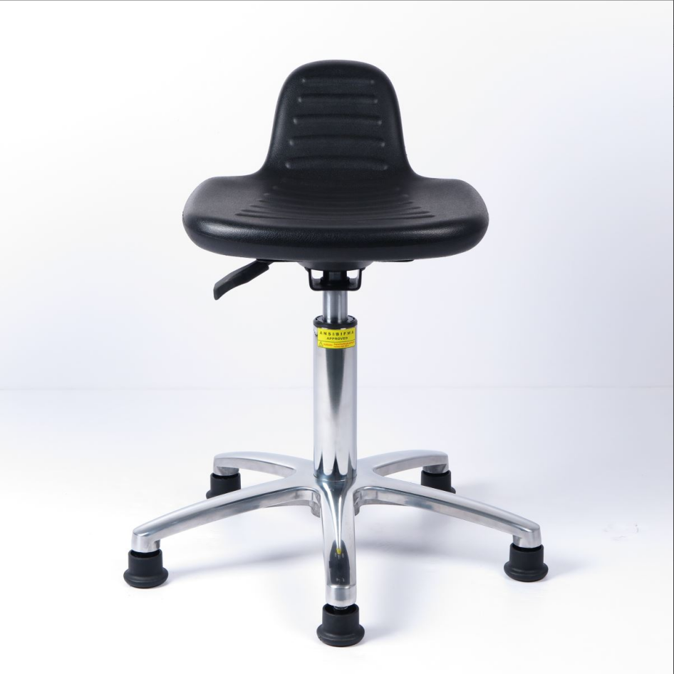 Pu Adjustable rotating experimental chair Backrest laboratory chair