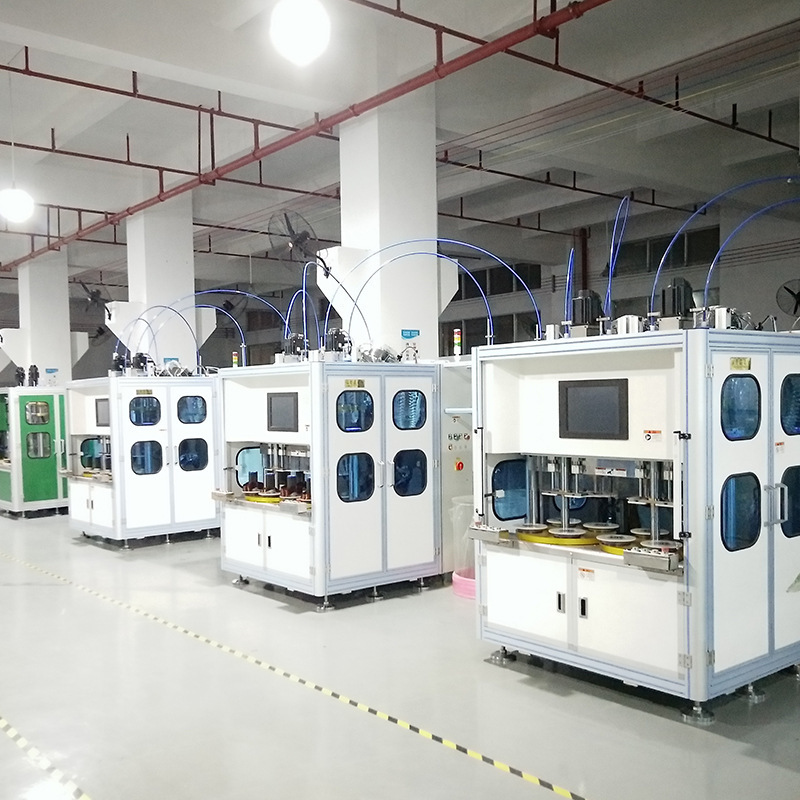 Stator coil winding automatic winding high-power winding machine high slot fill factor stator winding machine