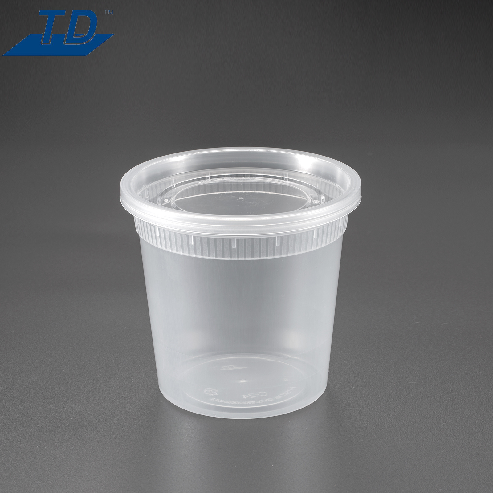 C12 2.2 Inch Transparent Small Food Containers Plastic Sauce Cup Disposable Plastic Sauce Cups With Lids