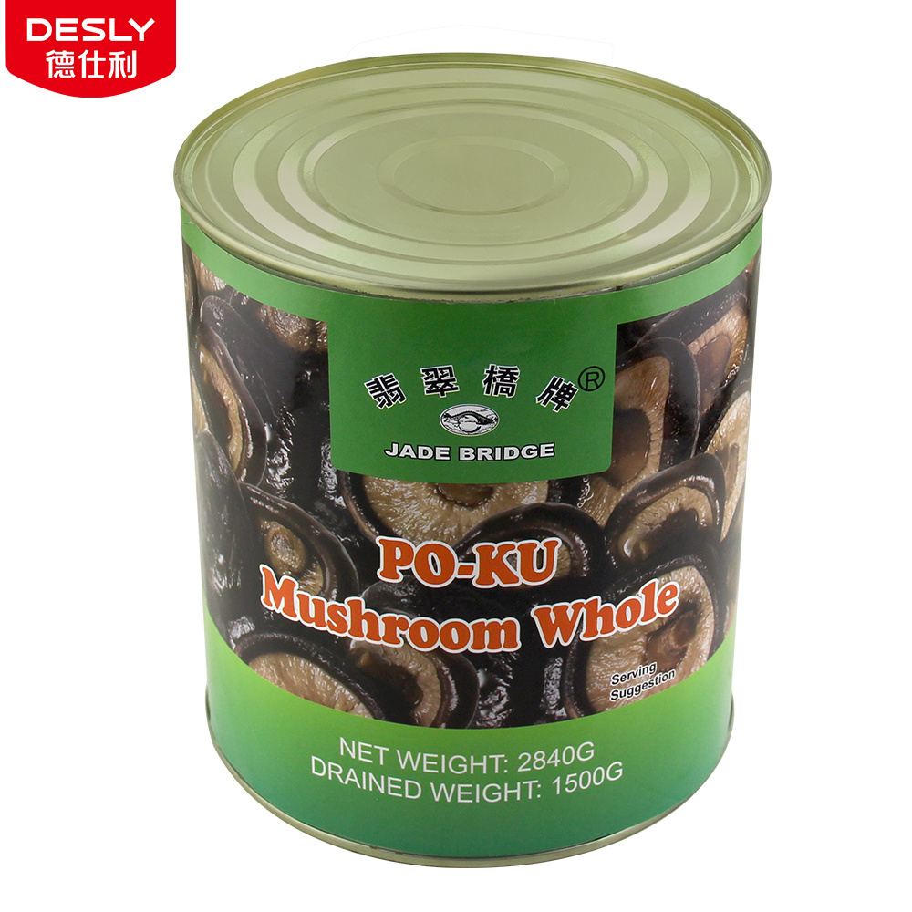 Manufacturer Canned Food Vegetables Bulk Wholesale 425 g Canned Whole Part Straw Mushroom with Factory Price