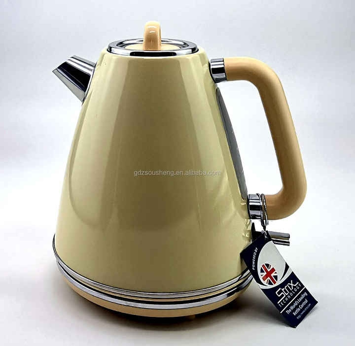 Stainless steel Retro style electric water kettle