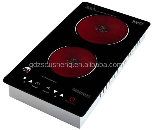 2023 built in type electric ceramic hob  /2 burner infrared cooker/hybrid electric  cooker