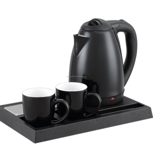 1.8L   Hotel service tea set Electric kettle and ceramic cups