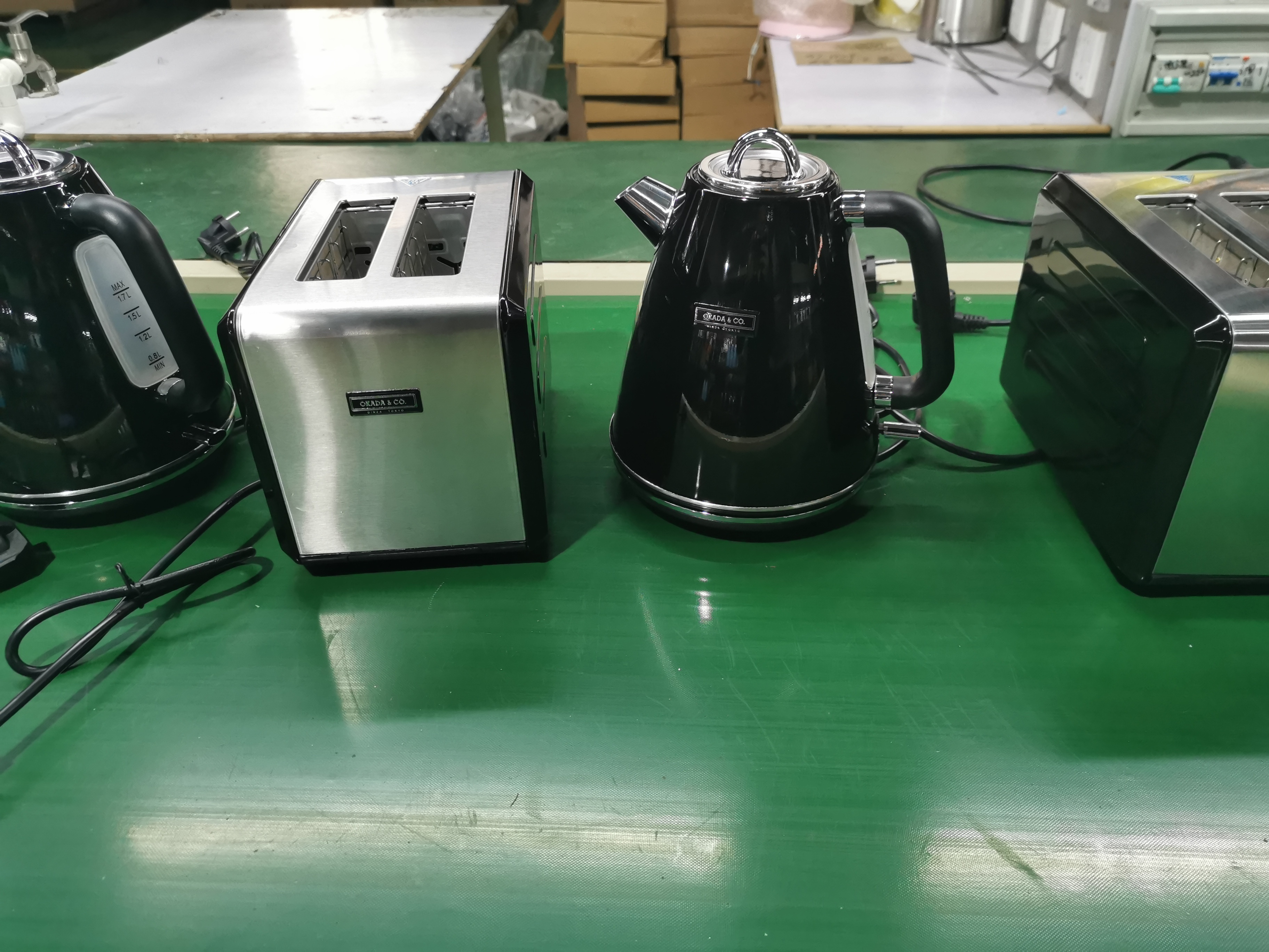 Stainless steel Retro style electric water kettle