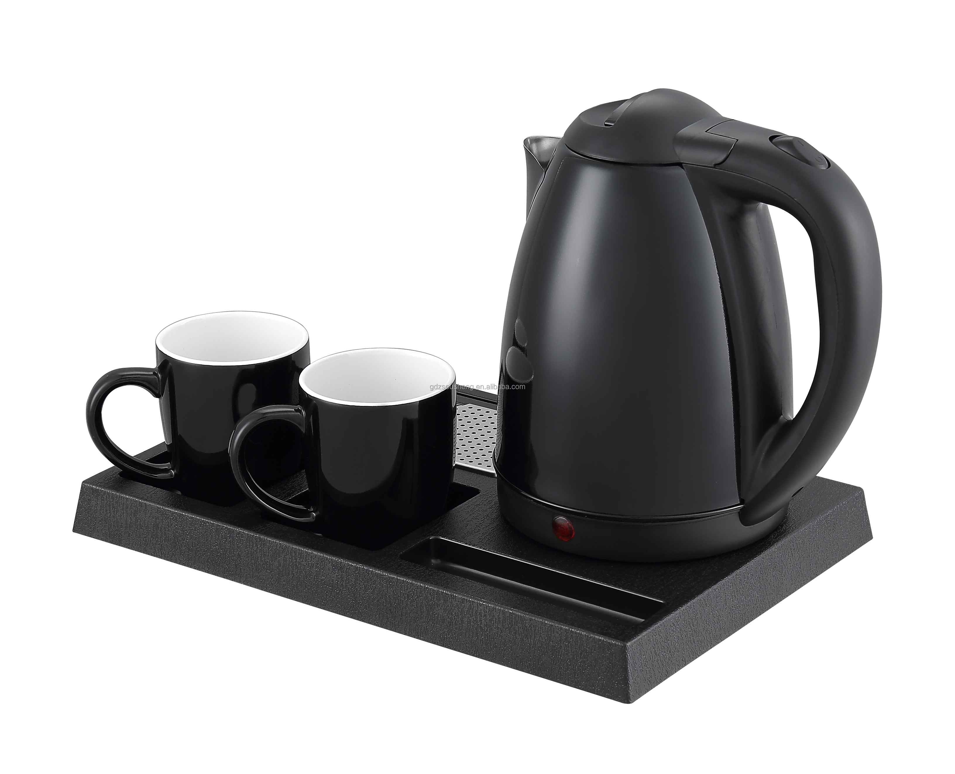 1.8L   Hotel service tea set Electric kettle and ceramic cups