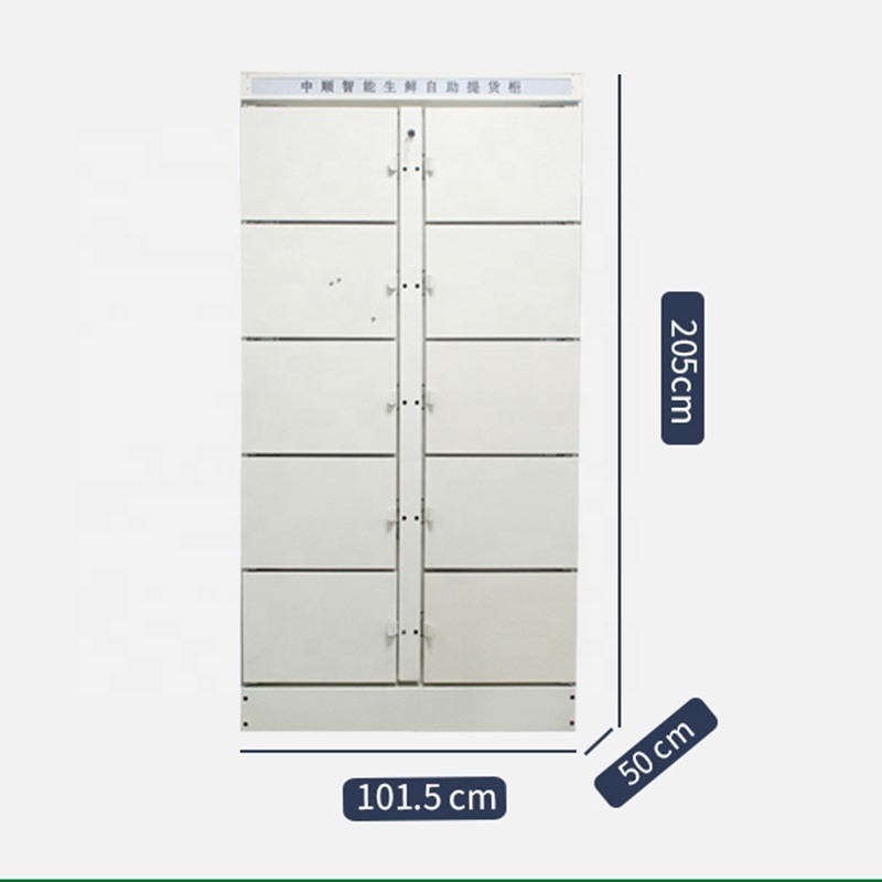 Manufacturers Sell Smart White Frozen Fresh Refrigerated Chilled Locker for Supermarket Restaurant