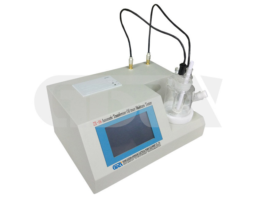 Factory Sales Water Content Tester Oil Content Analyzer Determine Automatic Transformer Oil Trace Moisture Tester