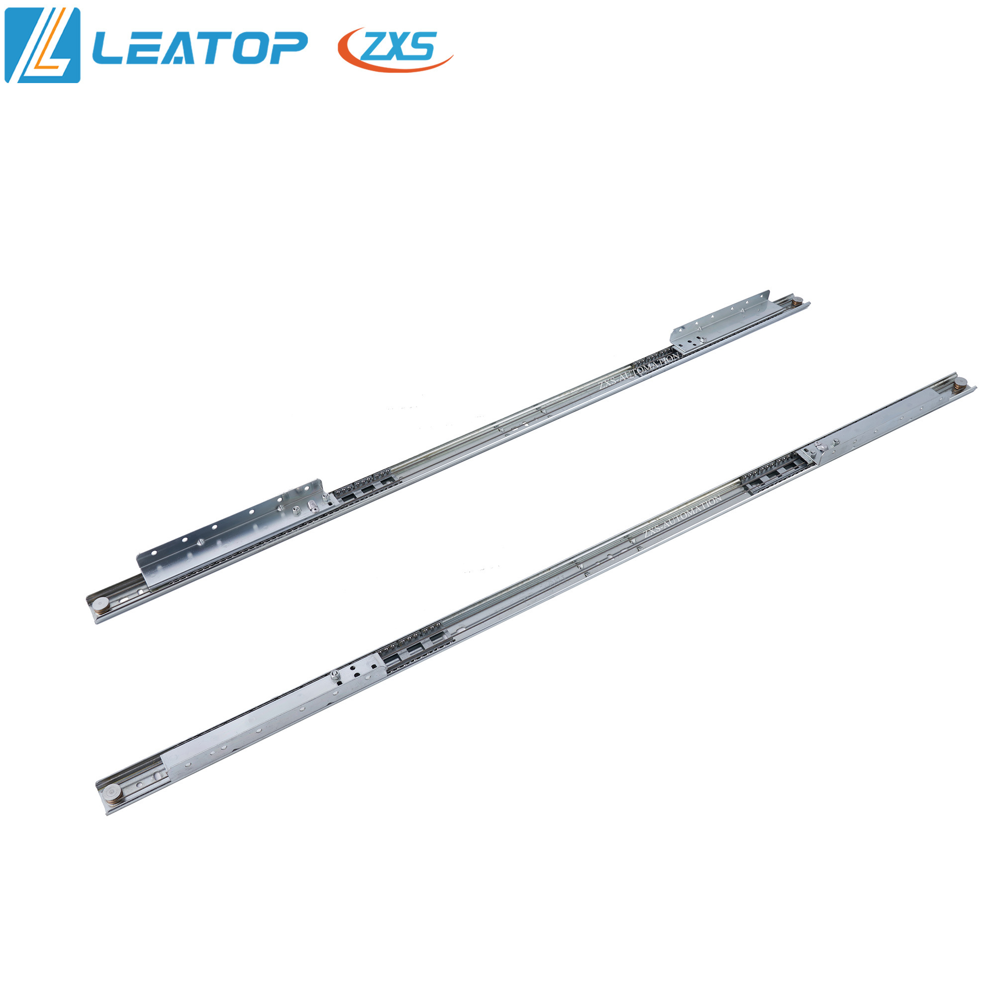 Ball Bearing Telescopic Cabinet Drawer Channel Soft Close Full Extension Drawer Slide