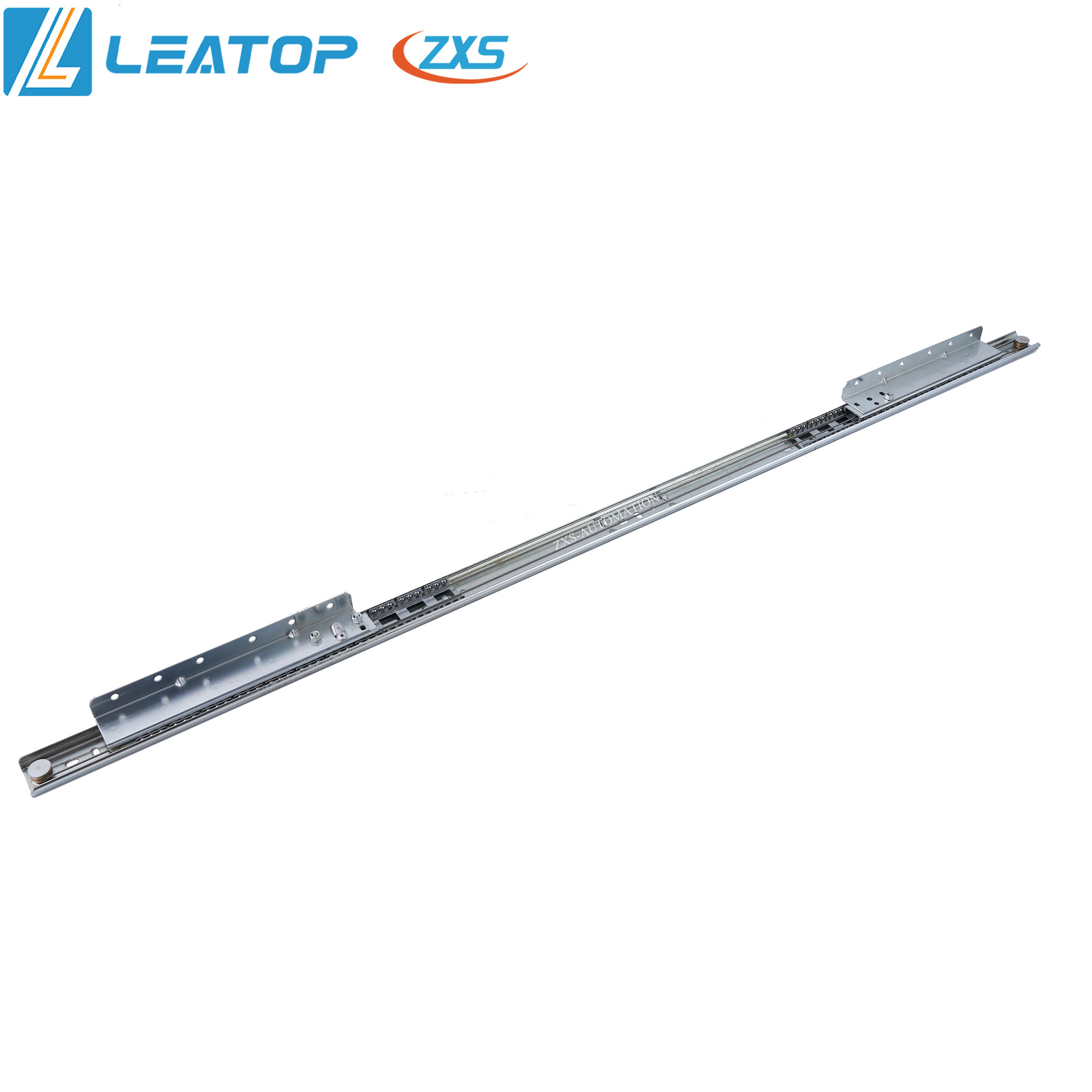 Ball Bearing Telescopic Cabinet Drawer Channel Soft Close Full Extension Drawer Slide