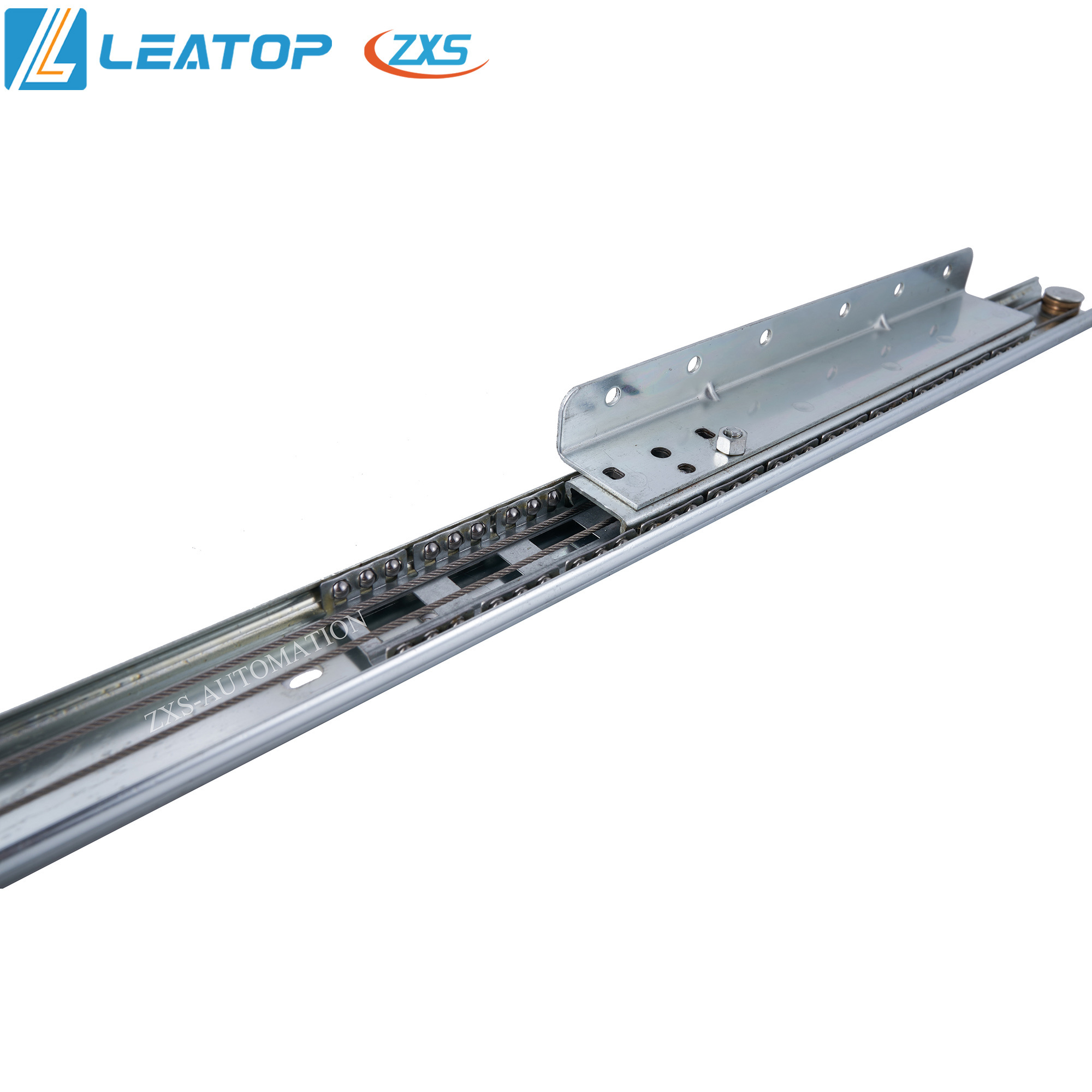 Ball Bearing Telescopic Cabinet Drawer Channel Soft Close Full Extension Drawer Slide