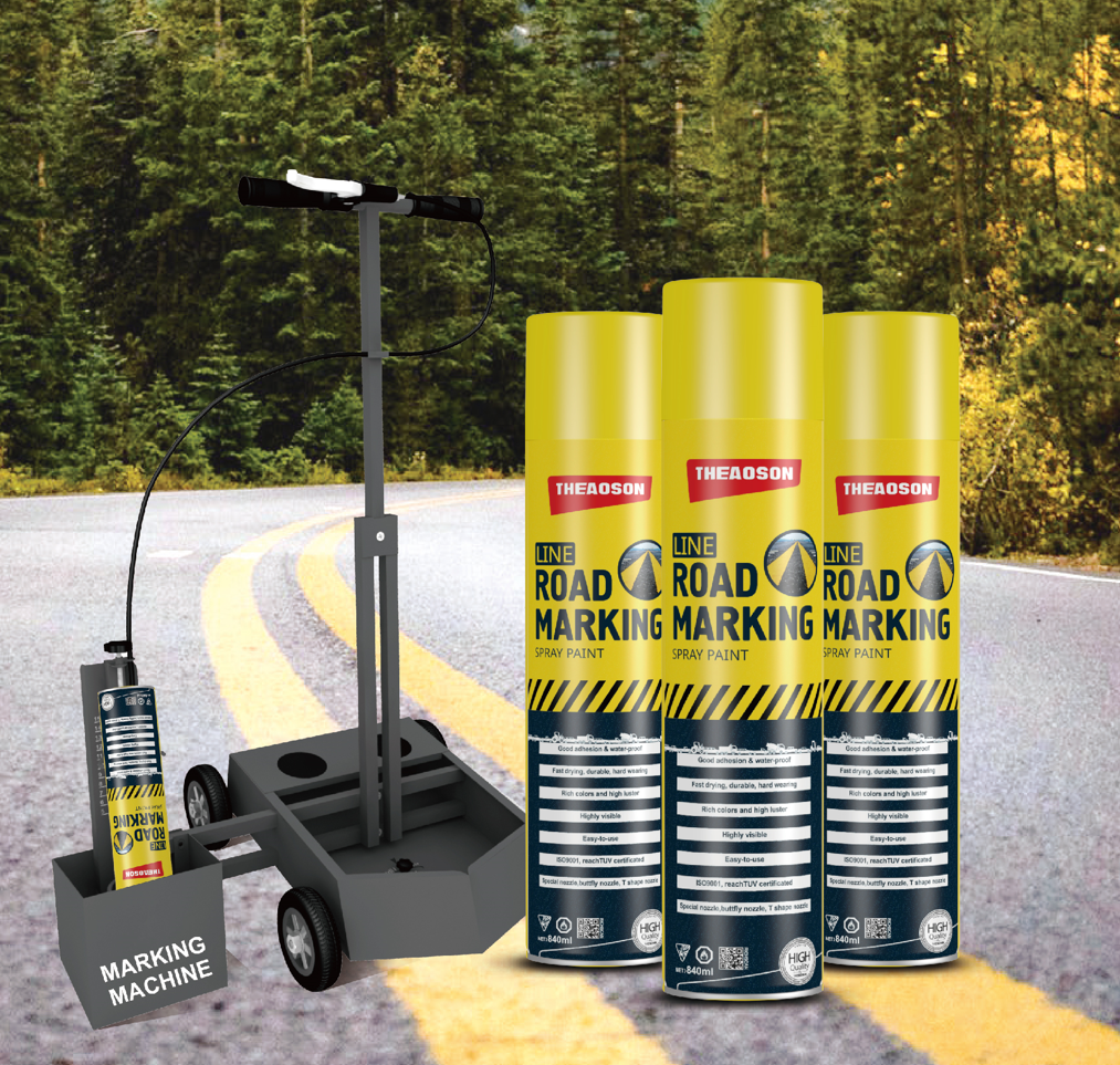 Theaoson 840mlfurniture Sets 2 Piece Conversation Setg Road Line Mark Spray Paint Spray Paint Acrylic Car Paint Liquid Coating