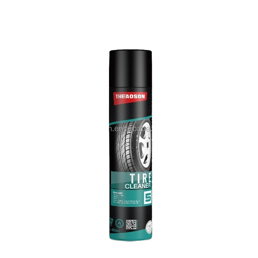 THEAOSON 450ml All Car Tire and Wheel Aerosol Cleaning Spray for Cars, Truck, Motorcycle, Heavy Duty